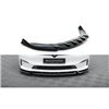 Maxton - Lame Du Pare-Chocs Avant V.1 Tesla Model S Plaid Mk1 Facelift