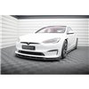 Maxton - Lame Du Pare-Chocs Avant V.1 Tesla Model S Plaid Mk1 Facelift 