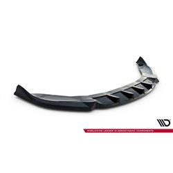 Maxton - Lame Du Pare-Chocs Avant V.1 Tesla Model S Plaid Mk1 Facelift 