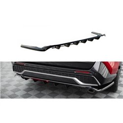 Maxton - Arriere Splitter (avec une barre verticale) Toyota RAV4 GR Sport Mk5