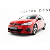 Maxton - Lame Du Pare-Chocs Avant V.5 Volkswagen Golf GTI Mk7 Facelift 
