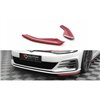 Maxton - Lames De Pare-Chocs Avant Latérales Volkswagen Golf GTI Mk7 Facelift Rouge