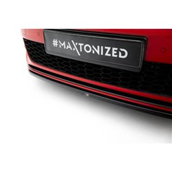 Maxton - Lame Du Pare-Chocs Avant V.4 Volkswagen Golf GTI Mk7 Facelift 