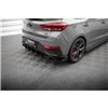 Maxton - Lames De Pare-Chocs Arrière Latérales V.4 Hyundai I30 N Hatchback Mk3 Facelift 