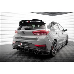 Maxton - Lames De Pare-Chocs Arrière Latérales V.6 Hyundai I30 N Hatchback Mk3 Facelift 
