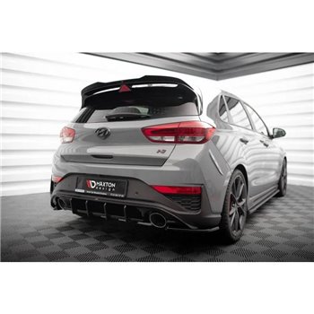 Maxton - Lames De Pare-Chocs Arrière Latérales V.5 Hyundai I30 N Hatchback Mk3 Facelift 