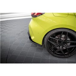 Maxton - Lames De Pare-Chocs Arrière Latérales V.10 (Pour jupe arrière v.2) BMW 1 M-Pack / M135i / 128ti F40 