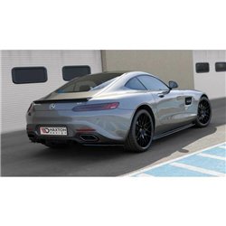 Maxton - Lames De Pare-Chocs Arrière Latérales Mercedes-AMG GT / GT S C190 Facelift 