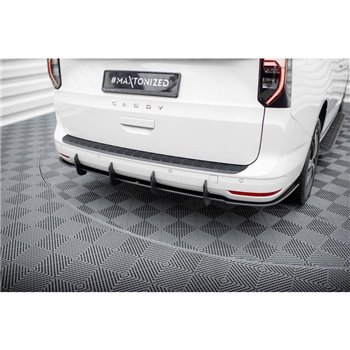 Maxton - Street Pro Central Diffuseur Arriere Volkswagen Caddy Maxi Mk5 Noir