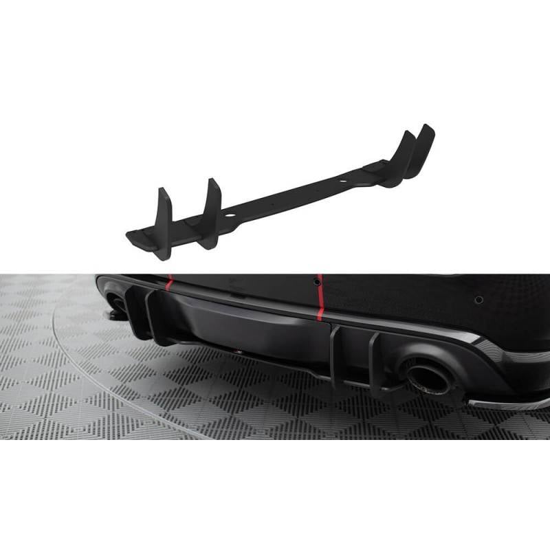 Maxton - Street Pro Central Diffuseur Arriere Dodge Durango SRT Mk3 Noir