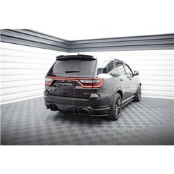 Maxton - Street Pro Central Diffuseur Arriere Dodge Durango SRT Mk3 Noir