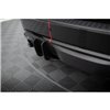 Maxton - Street Pro Central Diffuseur Arriere Dodge Durango SRT Mk3 Noir-Rouge