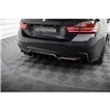 Maxton - Diffuseur Arrière Complet BMW 4 Coupe / Gran Coupe / Cabrio M-Pack F32 / F36 / F33 (Version avec échappement d'un côté)