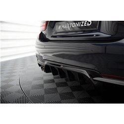 Maxton - Diffuseur Arrière Complet BMW 4 Coupe / Gran Coupe / Cabrio M-Pack F32 / F36 / F33 (Version avec échappement d'un côté)