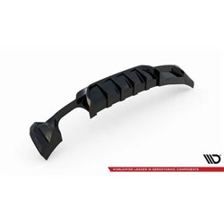 Maxton - Diffuseur Arrière Complet BMW 4 Coupe / Gran Coupe / Cabrio M-Pack F32 / F36 / F33 (Version avec échappement d'un côté)