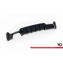 Maxton - Diffuseur Arrière Complet BMW 4 Coupe / Gran Coupe / Cabrio M-Pack F32 / F36 / F33 (Version avec échappement d'un côté)