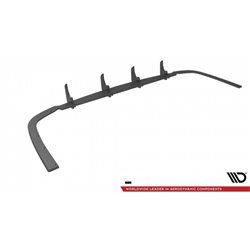 Maxton - Street Pro Central Diffuseur Arriere Volkswagen Caddy Maxi Mk5 Rouge