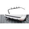 Maxton - Street Pro Central Diffuseur Arriere Volkswagen Caddy Maxi Mk5 Noir-Rouge