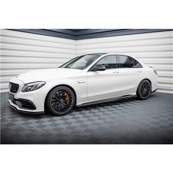 Maxton - Rajouts Des Bas De Caisse V.2 Mercedes-AMG C63 Sedan / Estate W205 / S205 