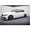 Maxton - Rajouts Des Bas De Caisse V.2 Mercedes-AMG C63 Sedan / Estate W205 / S205 