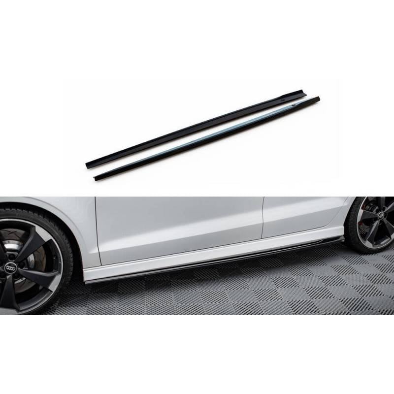 Maxton - Rajouts Des Bas De Caisse V.2 Audi RS3 Sedan 8V Facelift