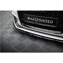 Maxton - Lame Du Pare-Chocs Avant V.3 Audi RS3 Sedan 8V Facelift 