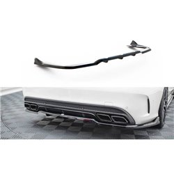 Maxton - Arriere Splitter (avec une barre verticale) Mercedes-AMG C63 Sedan / Estate W205 / S205