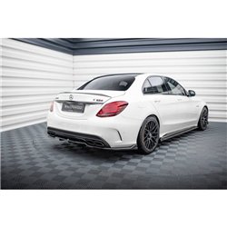 Maxton - Arriere Lame (avec une barre verticale) Mercedes-AMG C63 Sedan / Estate W205 / S205 