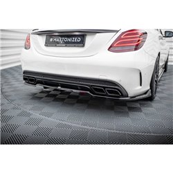 Maxton - Arriere Lame (avec une barre verticale) Mercedes-AMG C63 Sedan / Estate W205 / S205 