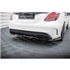 Maxton - Arriere Lame (avec une barre verticale) Mercedes-AMG C63 Sedan / Estate W205 / S205 