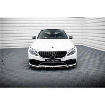 Maxton - Lame Du Pare-Chocs Avant V.2 Mercedes-AMG C63 Sedan / Estate W205 / S205 