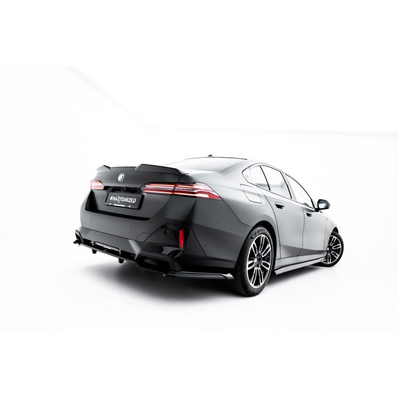 Maxton - Arriere Splitter (avec une barre verticale) V.1 BMW 5 / i5 M-Pack Sedan / Touring G60 / G61