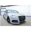 Maxton - Lame Pare-Chocs Avant V.1 Audi RS3 8V Sportback Texturé Mat