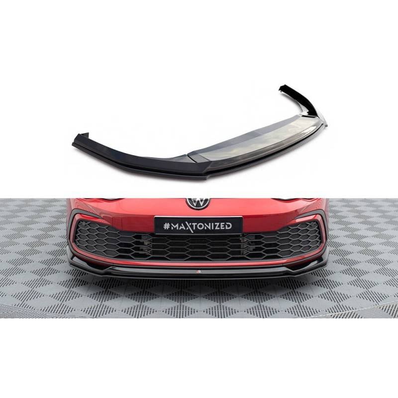 Maxton - Lame Du Pare-Chocs Avant V.6 Volkswagen Golf GTI / GTE / GTD / R-Line Mk8