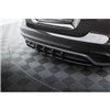 Maxton - Street Pro Central Diffuseur Arriere Jaguar XE X760 Facelift Noir-Rouge
