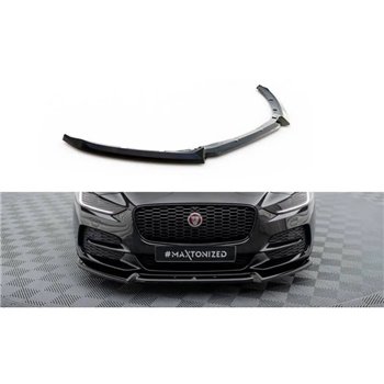 Maxton - Lame Du Pare-Chocs Avant V.2 Jaguar XE X760 Facelift