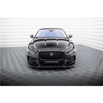 Maxton - Lame Du Pare-Chocs Avant V.2 Jaguar XE X760 Facelift 