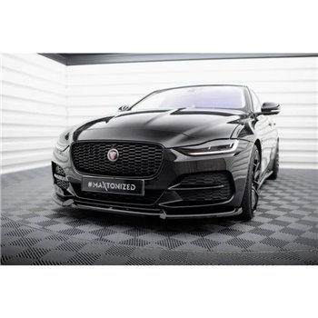 Maxton - Lame Du Pare-Chocs Avant V.2 Jaguar XE X760 Facelift 