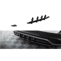 Maxton - Street Pro Central Diffuseur Arriere Jaguar XE X760 Facelift Noir