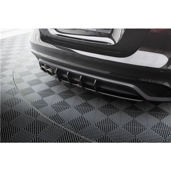 Maxton - Street Pro Central Diffuseur Arriere Jaguar XE X760 Facelift Noir