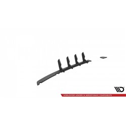 Maxton - Street Pro Central Diffuseur Arriere Jaguar XE X760 Facelift Rouge