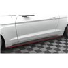 Maxton - Rajouts Des Bas De Caisse V.2 Ford Mustang Mk6 Facelift Noir Brillant