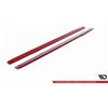 Maxton - Rajouts Des Bas De Caisse V.2 Ford Mustang Mk6 Facelift Rouge