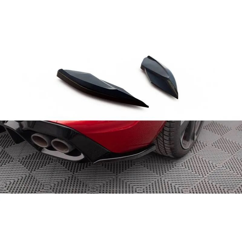 Maxton - Lames De Pare-Chocs Arrière Latérales V.2 Cupra Leon Hatchback Mk1