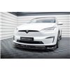 Maxton - Lame Du Pare-Chocs Avant V.1 Tesla Model X Mk1 Facelift 