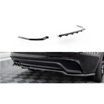 Maxton - Arriere Splitter (avec une barre verticale) Jaguar XE X760 Facelift