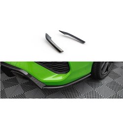 Maxton - Fibre de Carbone Lames De Pare-Chocs Arrière Latérales V.2 Audi RS3 Sedan 8Y