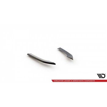 Maxton - Fibre de Carbone Lames De Pare-Chocs Arrière Latérales V.2 Audi RS3 Sedan 8Y 
