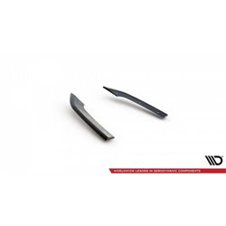 Maxton - Fibre de Carbone Lames De Pare-Chocs Arrière Latérales V.2 Audi RS3 Sedan 8Y 