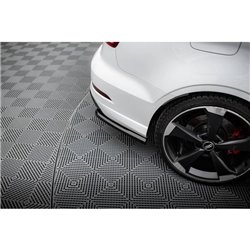 Maxton - Lames De Pare-Chocs Arrière Latérales V.2 Audi RS3 Sedan 8V Facelift 